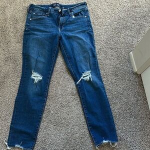 GAP ripped leggings size 10R